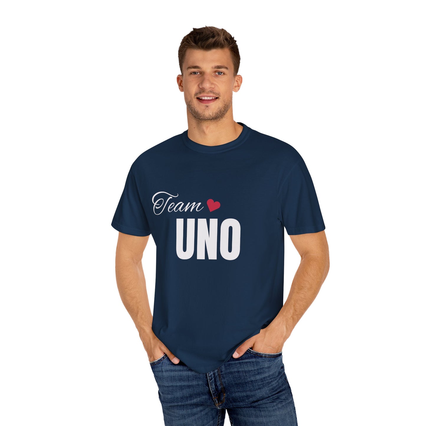 Team UNO Unisex Garment-Dyed T-Shirt - Perfect for Game Nights