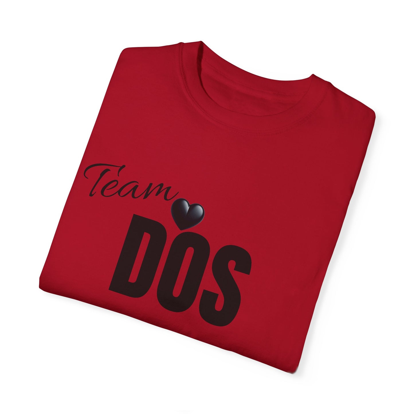 Team Love Unisex Garment-Dyed T-Shirt