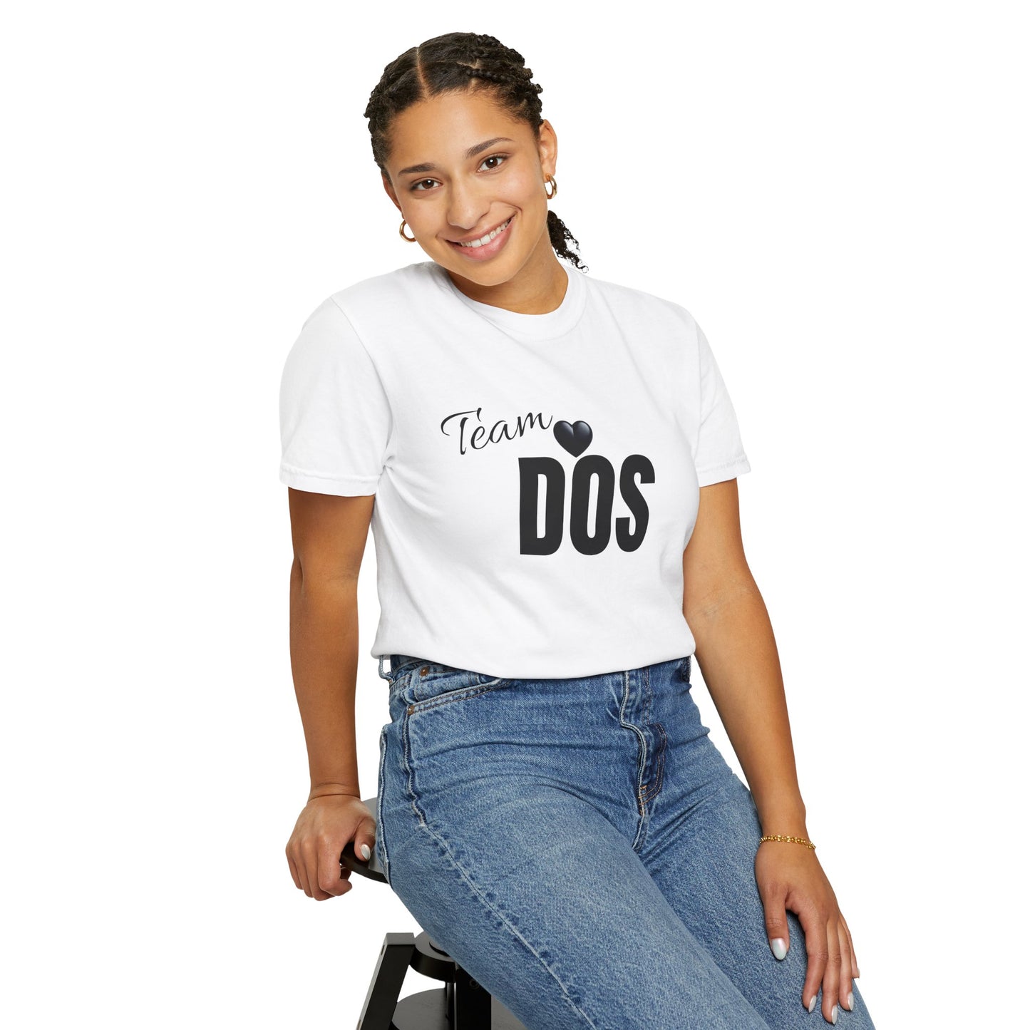 Team Love Unisex Garment-Dyed T-Shirt