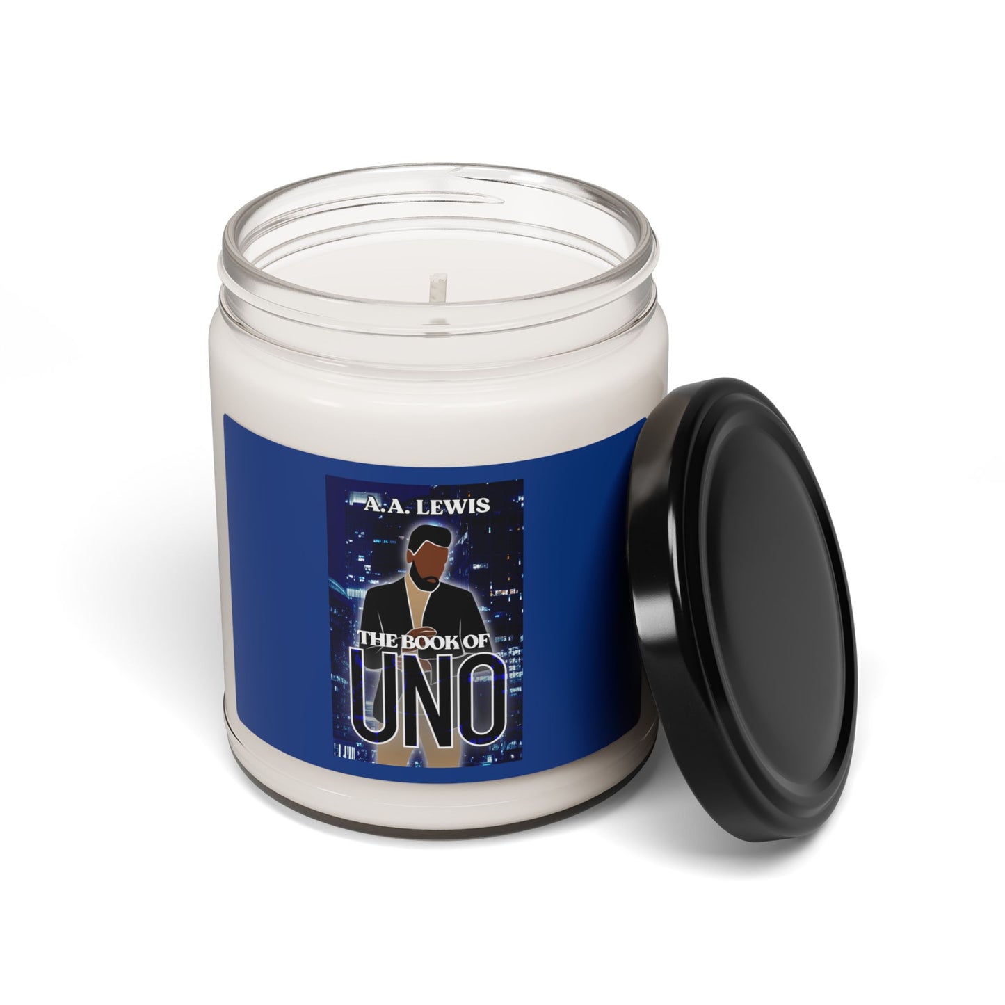 Book Inspired Scented Soy Candle - "The Book of UNO" - 9oz