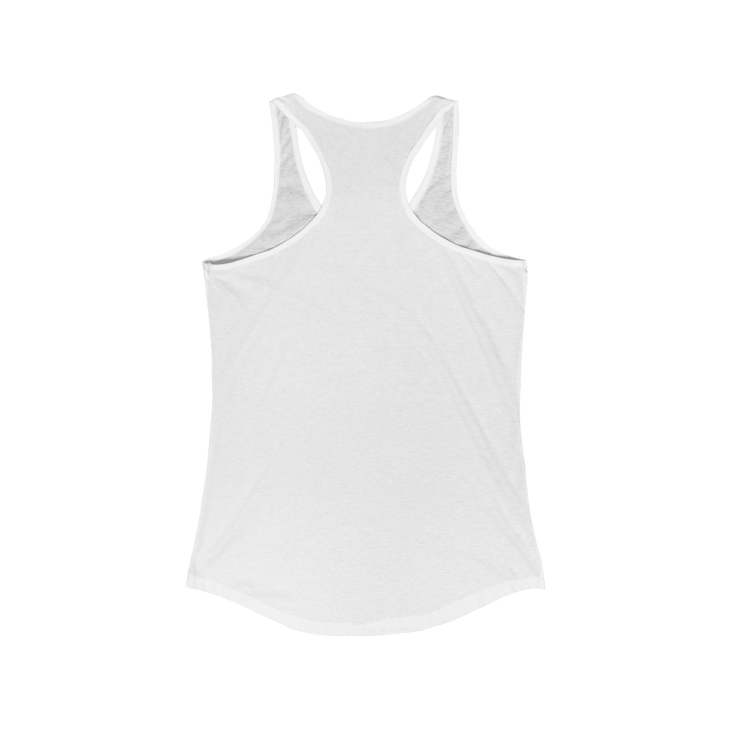 Romantic Women's Ideal Racerback Tank - "Why Choose Romance" Design