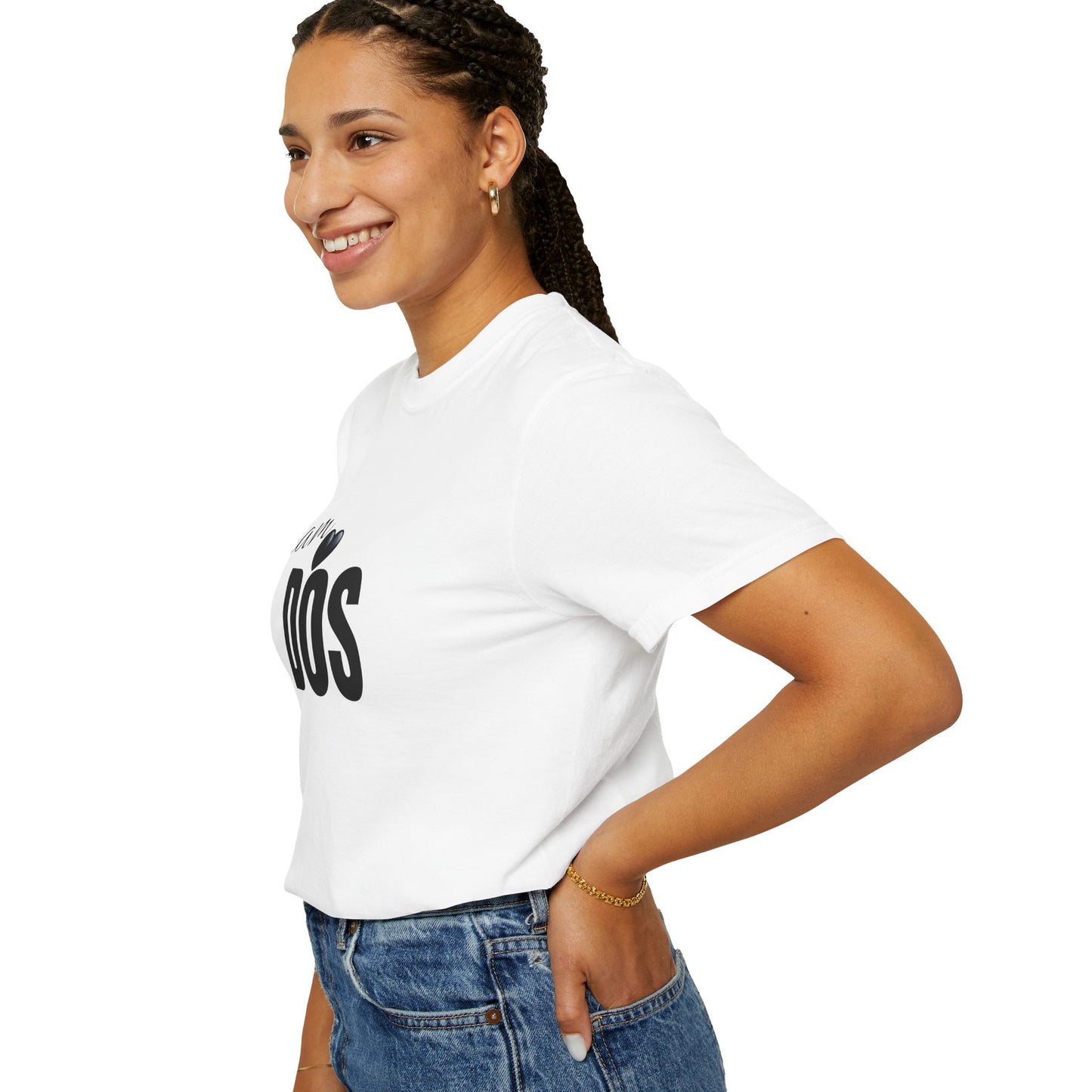Team Love Unisex Garment-Dyed T-Shirt