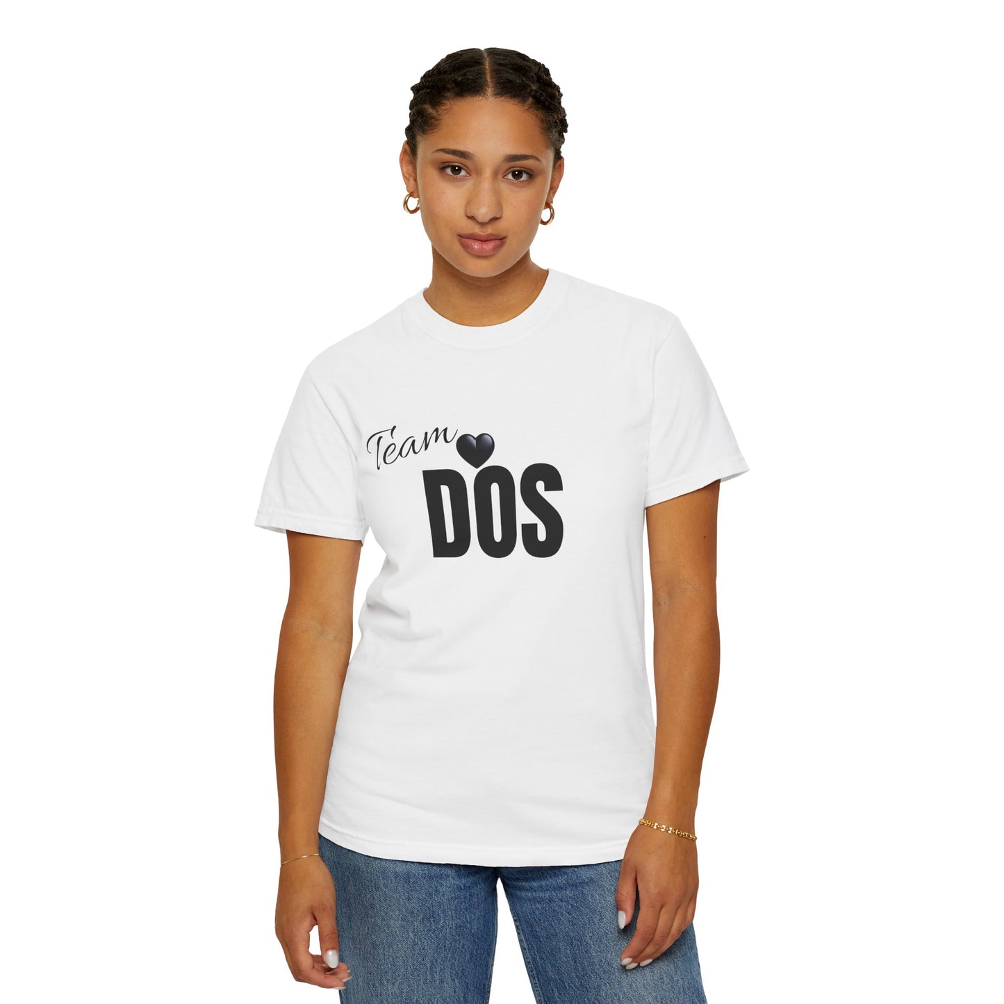 Team Love Unisex Garment-Dyed T-Shirt
