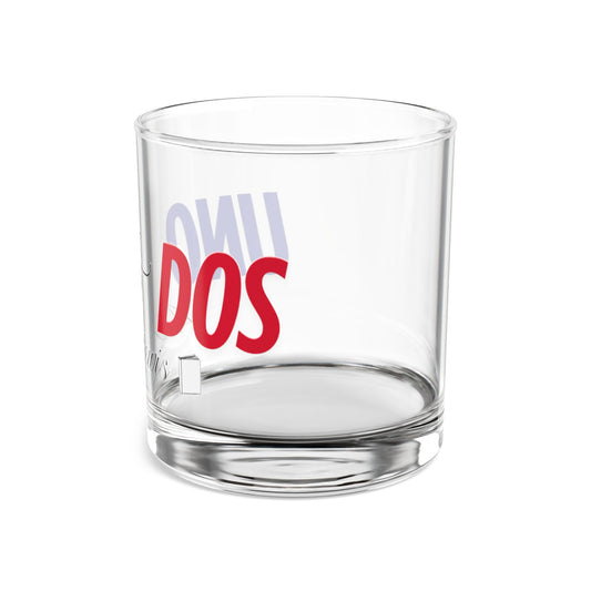 Uno & Dos On The Rocks Glassware