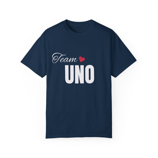 Team UNO Unisex Garment-Dyed T-Shirt - Perfect for Game Nights